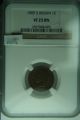 1909 - S Indian Head One Cent Penny - 1c - Ngc Vf25 Small Cents photo 2