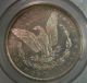 1885 - O Morgan Silver Dollar Pcgs Ms65pl - Proof - Like - Rainbow Crescent Beauty Dollars photo 3