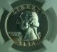 1954 Washington Head Proof Silver Quarter 25c Ngc Pr67 Quarters photo 1