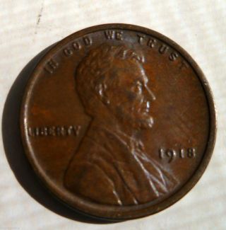 1918 Lincoln Cent Bu photo