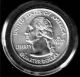 Us 2007p Montana State Washington Quarter Gem Bu Coin In Pcb Holder Quarters photo 1