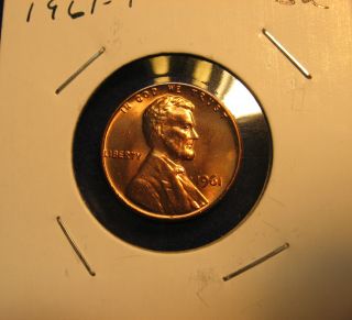 1961 - P Lincoln Memorial Cent Bu Red Us Coin photo
