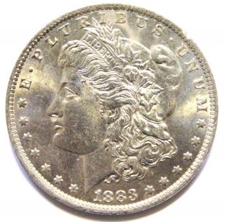 1883 - O Morgan Silver Dollar - Bu photo