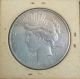 Us Peace Silver Dollar From 1922 Dollars photo 1