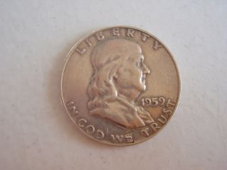 1959 - D 50c Franklin Half Dollar photo