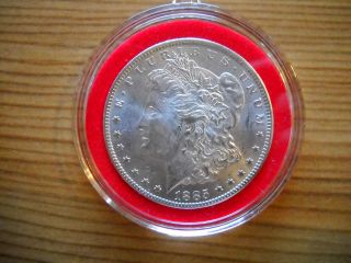 1885 - O Morgan Dollar Gem Silver Coin Bu photo