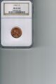 1942 - S - One Cent - Ms 66 Red - Really Gorgeous Coin Small Cents photo 2