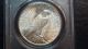 1923 S Peace Dollar Pcgs Ms62 Liberty Silver $1 San Francisco Coin Dollars photo 3