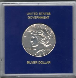1935 - P Peace Silver Dollar.  An Coin Has Luster photo