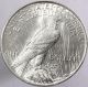 1923 $1 - Peace Silver Dollar - 90% Silver - Luster - Bu Unc 70018 Dollars photo 1
