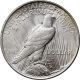 1922 Peace Dollar Silver Coin State Lightly Toned Choice Bu Dollars photo 2