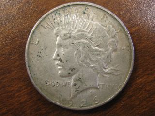 1926 - D Peace Dollar Denver,  Silver photo