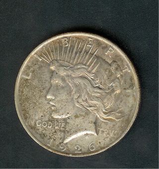 1926 D Peace Silver Dollar photo