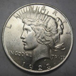 1923 Peace Liberty Silver Dollar photo