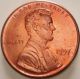 1997 P Lincoln Cent Reverse Die Break Coins: US photo 2