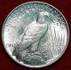 Uncirculated 1922 Silver Peace Dollar S/h Dollars photo 1