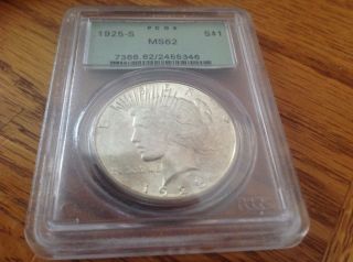 1925 S Pcgs Ms 62 photo