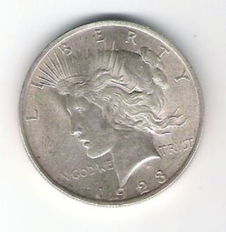 1923 Peace Silver Dollar - Coin photo