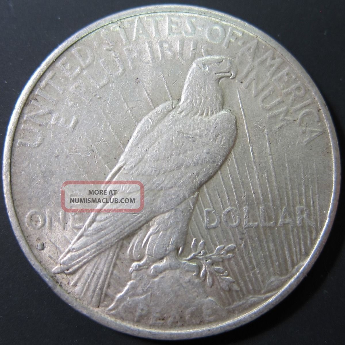 1935 S Peace Silver Dollar Au Coin San Francisco Key Date Us Coin Rare