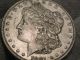 1881 - O Us Silver Morgan Dollar.  Grades @ Au.  Orleans.  Obv.  Die Breaks Dollars photo 2
