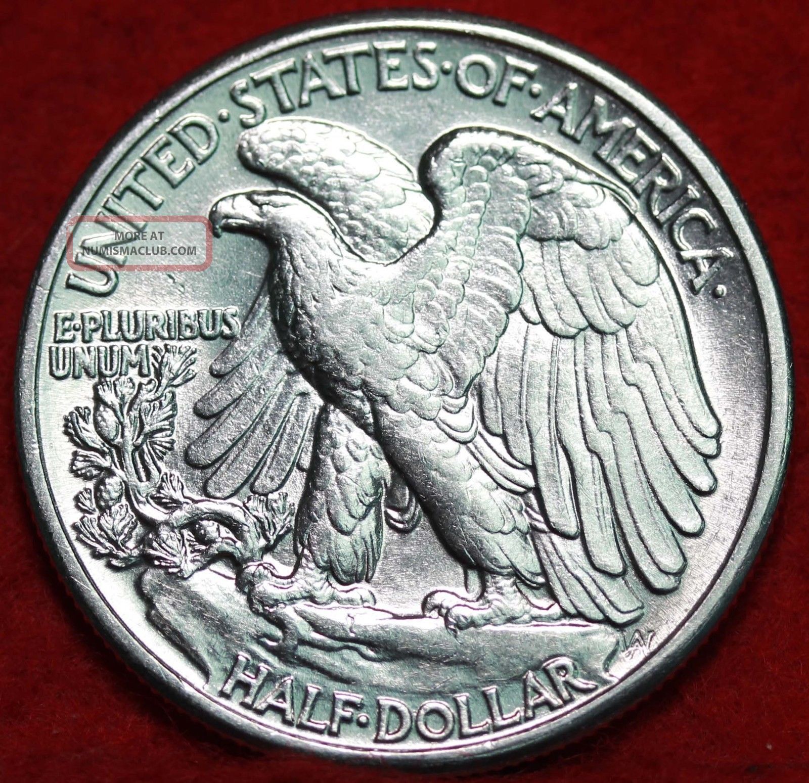 Uncirculated 1942 Silver Walking Liberty Half S h uncirculated-1942-silver-walking-liberty-half-s-h