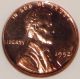 1952 1c Ngc Pr - 65 Red Cameo Pretty Gem Proof Lincoln Cent Small Cents photo 2