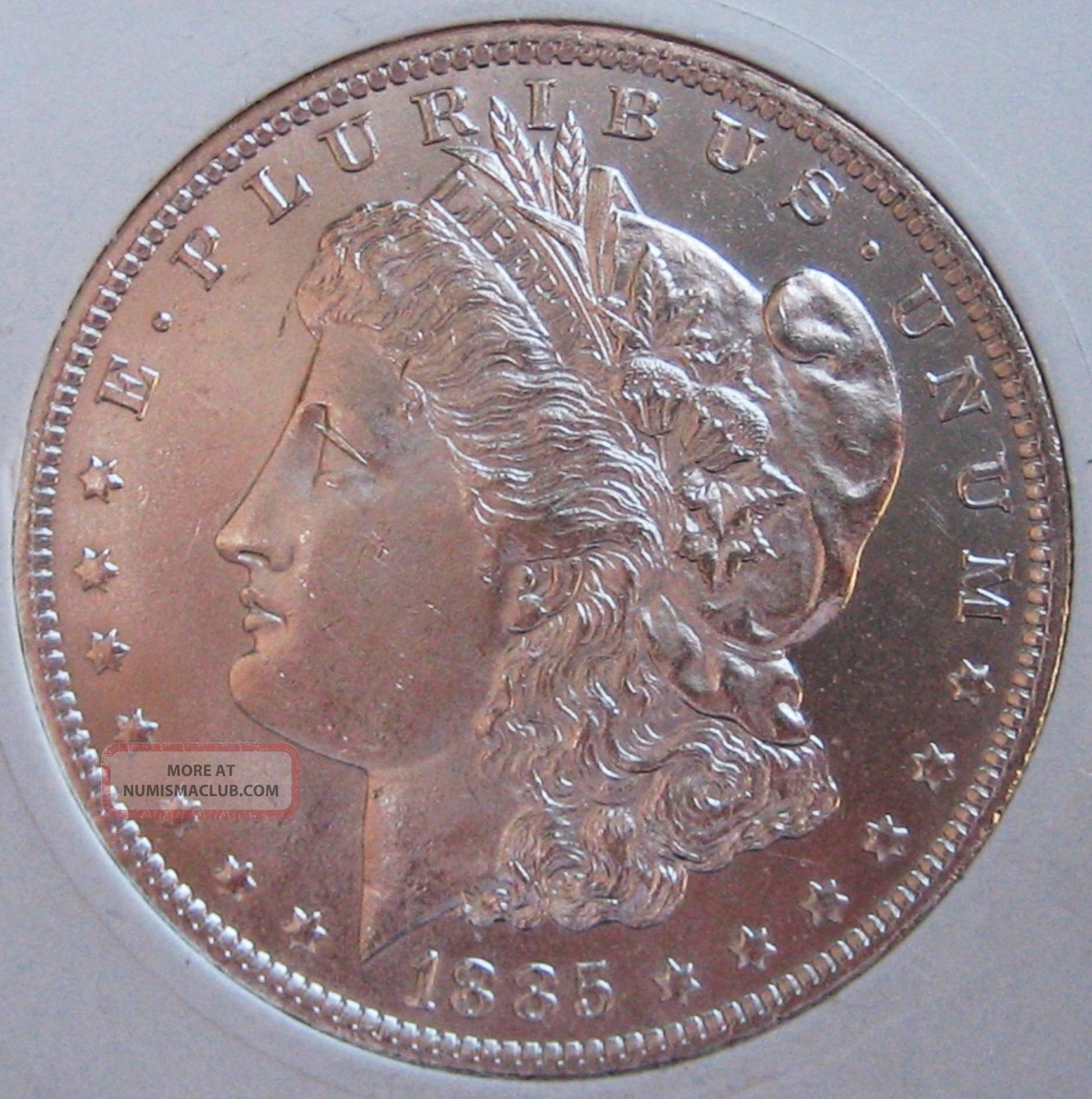1885 - O Morgan Silver Dollar - Brilliant Uncirculated - Morgan Dollar