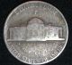 1944p Silver Jefferson Nickel In (war Era) Nickels photo 1