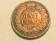 One Little Indian Head Penny 1899 Small Cents photo 3