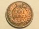 One Little Indian Head Penny 1899 Small Cents photo 4