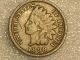 Indian Head Penny 1898 Small Cents photo 2
