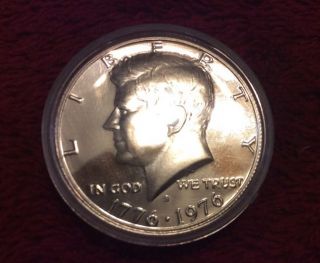1976 S Kennedy Half Dollar - Silver Proof In Case photo