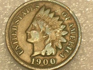 Indian Head Penny 1900 photo
