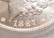 1887/6 - P $1 Morgan Silver Dollar - Pcgs Ms63+ - Very Pretty B.  U.  Coin Dollars photo 1