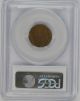 1858 Flying Eagle Cent - Large Letters - Au55 Pcgs Cac Verified Small Cents photo 3