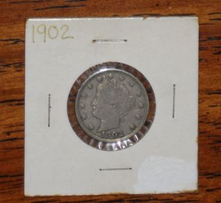 1902 Liberty Head Nickel - Grades 