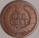 1876 Indian Head Cent,  Less Than 8 Million Made,  Jc 626 Small Cents photo 1