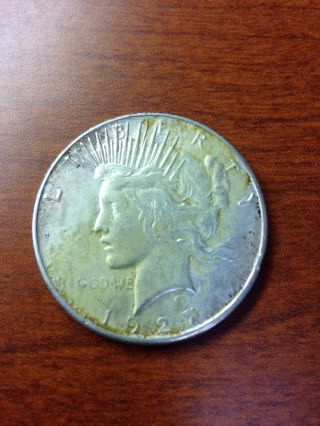 1927 S Peace Dollar photo