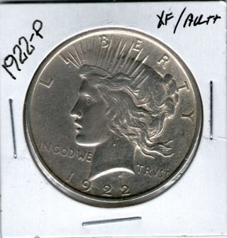 1922 - P Peace Silver Dollar An Awesome Coin.  A Cool Keeper photo