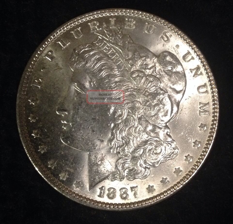 1887 Morgan Silver Dollar