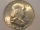 Coinhunters - 1953 - S Franklin Silver Half Dollar Ngc Ms66 Rare White Coin Half Dollars photo 1
