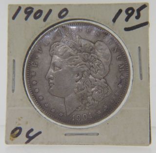 1901 O Morgan Silver Dollar Very Fine U.  S.  Coin Purchased In Packaging photo