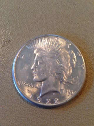1922 S Peace Silver Dollar photo