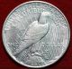 1927 - D Silver Peace Dollar Dollars photo 1