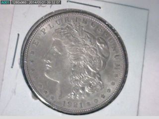 1921  Morgan Silver Dollar photo