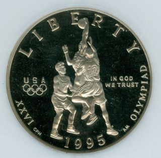1995 - S Olympics Half Dollar Ngc Pf 69 Ultra Cameo. photo