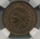 1898 Indian Head Cent Ms 64 Rb Ngc Small Cents photo 2