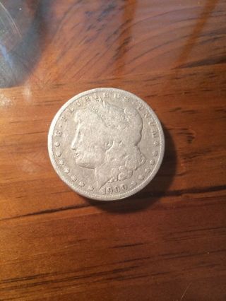 1900 S Morgan Silver Dollar photo
