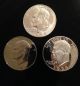 (3) 1973 - S Eisenhower Dollar 40% Silver - Gem Proof Gem Bu Silver And S Proof Dollars photo 2