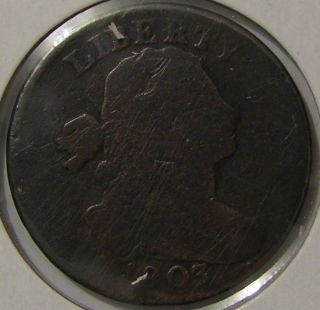 1803 Draped Bust Large Cent,  Af 917 photo